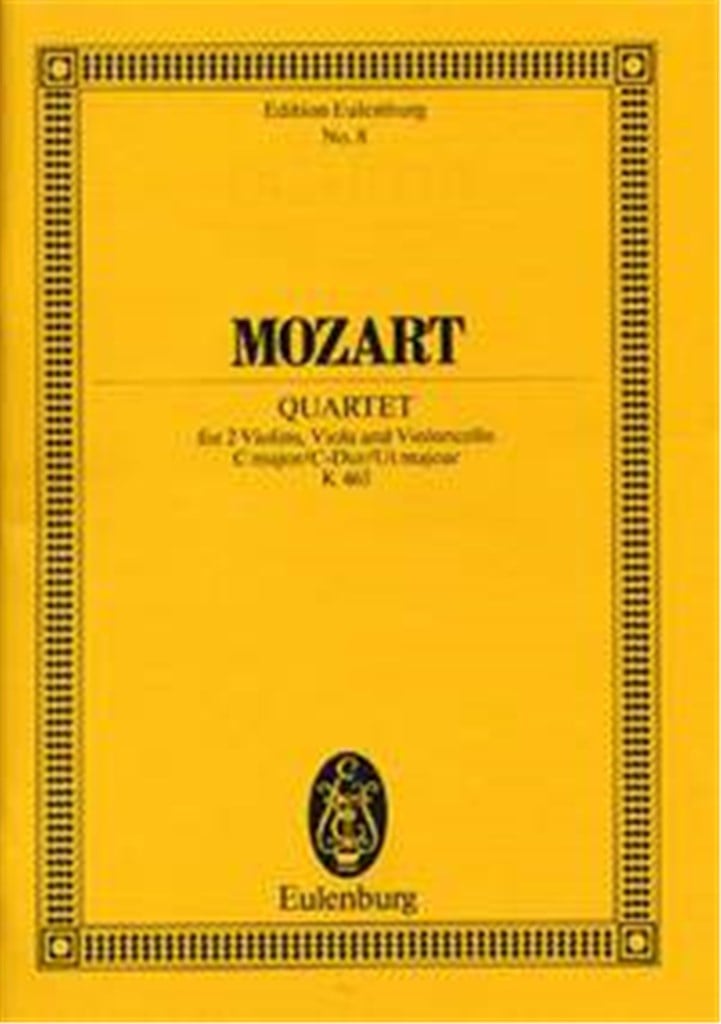 String Quartet C major KV 465